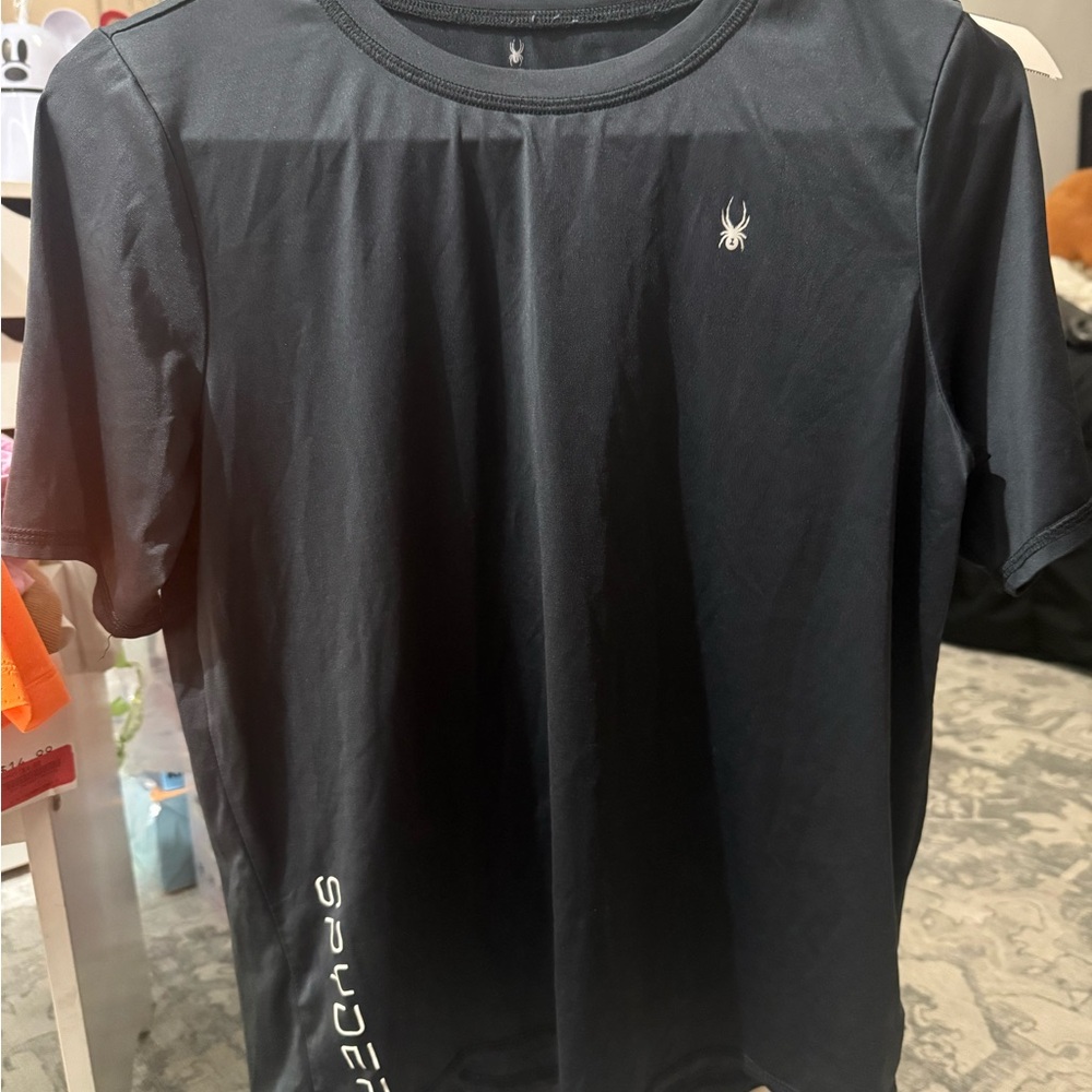 Spyder Men's Black Short Sleeve Tee